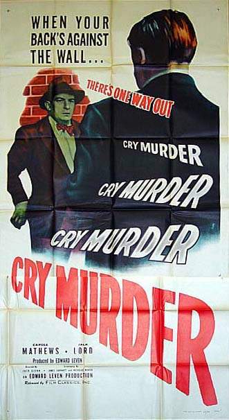 CRY MURDER